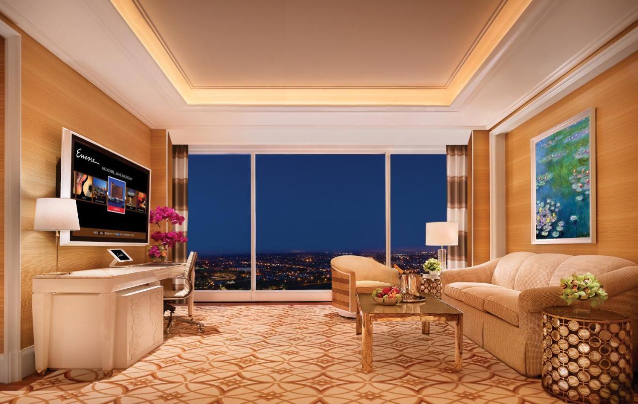 Encore Boston Harbor Everett Exterior photo A living room in a Sky Villa