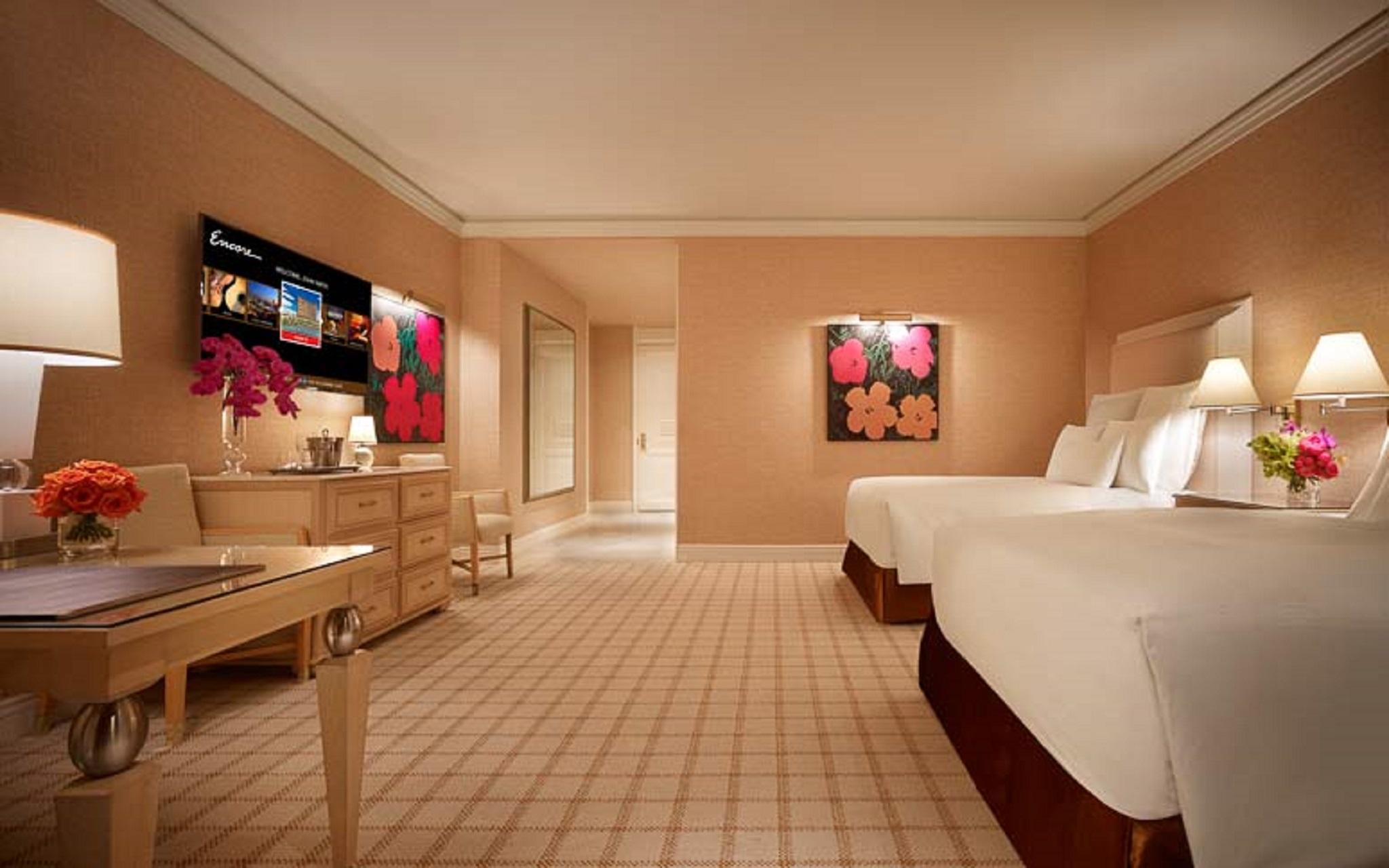 Encore Boston Harbor Everett Exterior photo A guest room at Encore