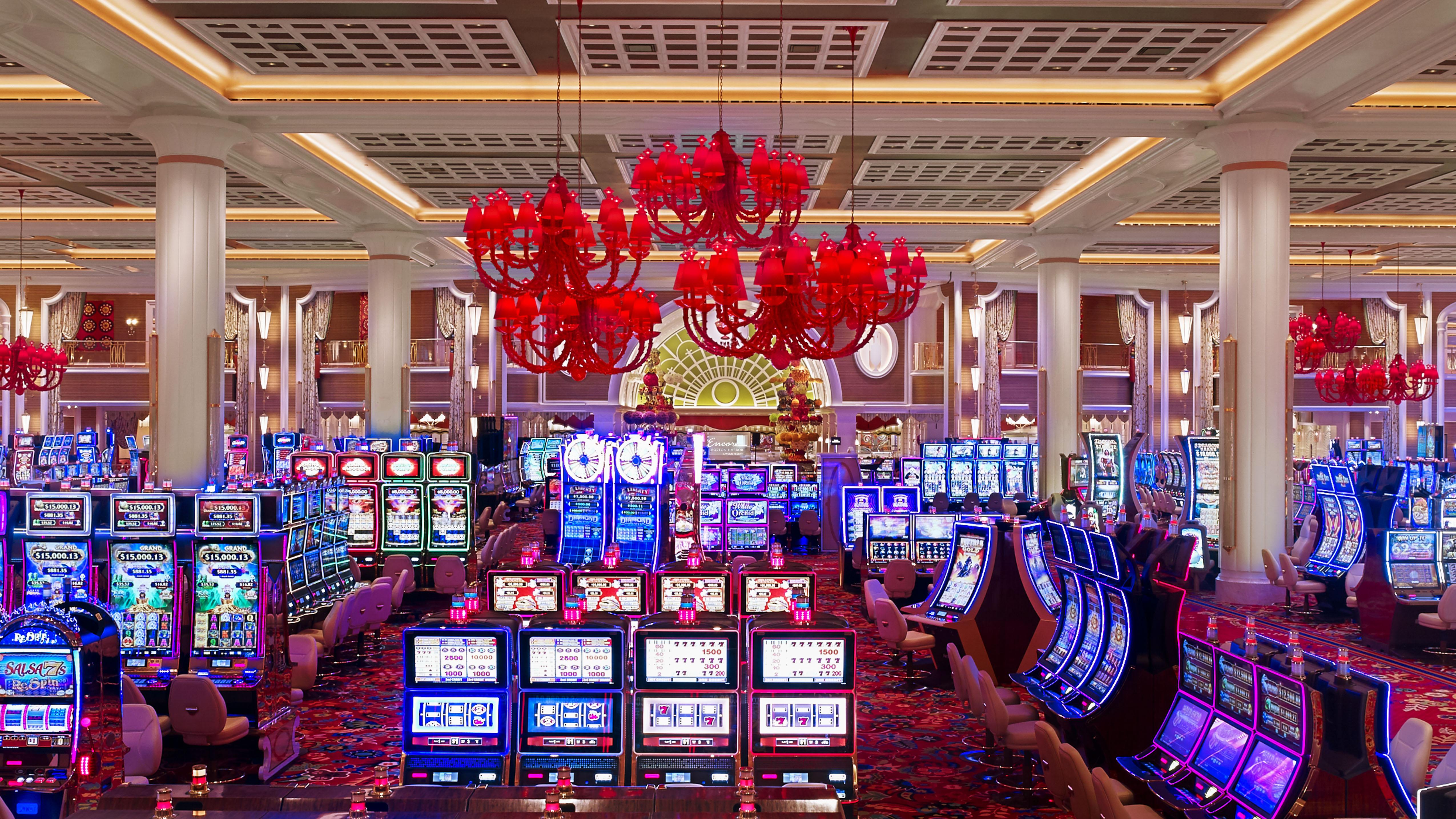 Encore Boston Harbor Everett Exterior photo The casino floor at Wynn Las Vegas