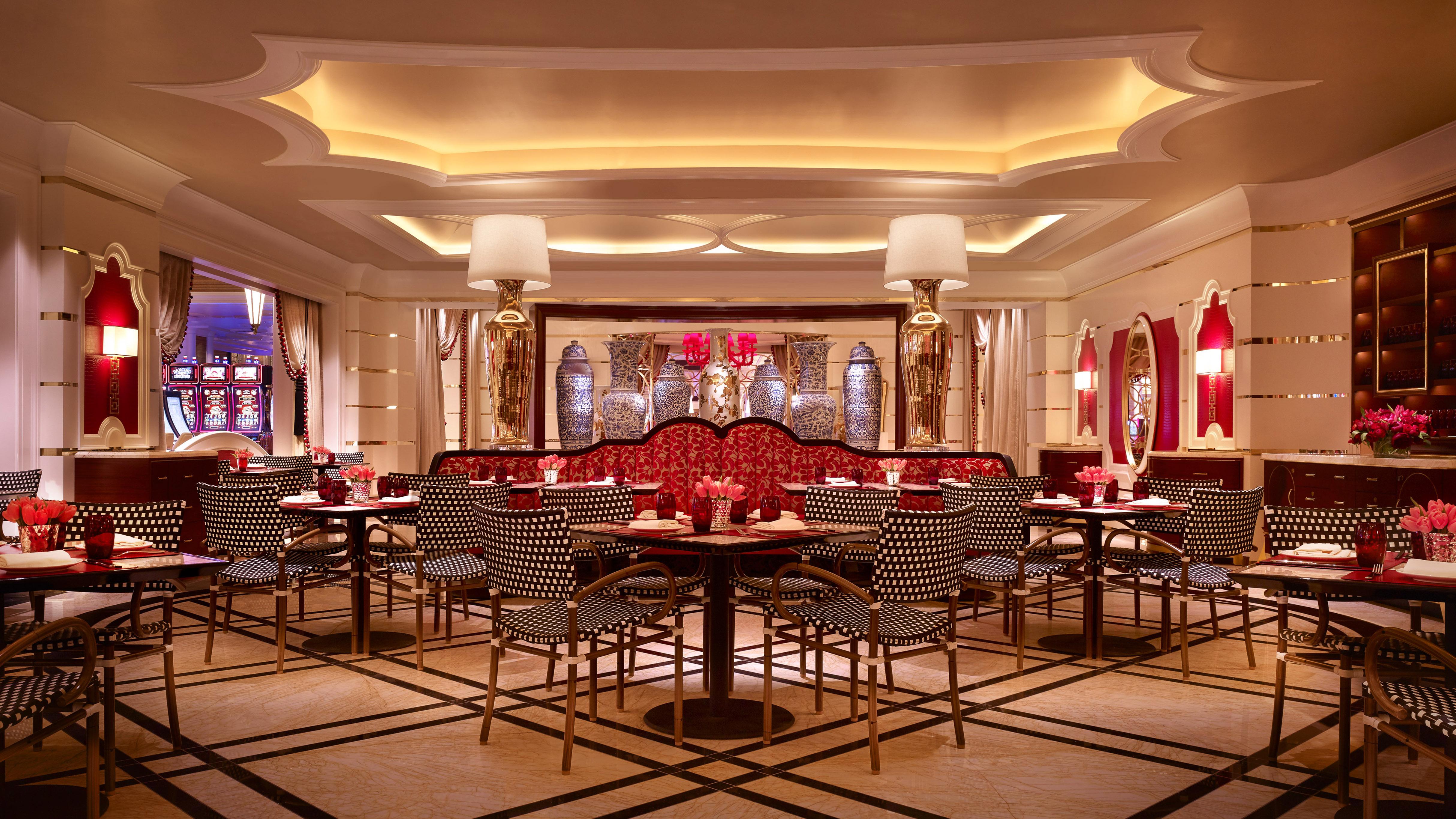Encore Boston Harbor Everett Exterior photo The interior of the restaurant
